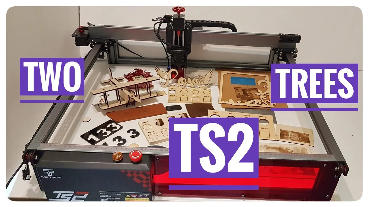 EU US Direct Ship】TwoTrees TS2 20W Laser Engraver – TwoTrees