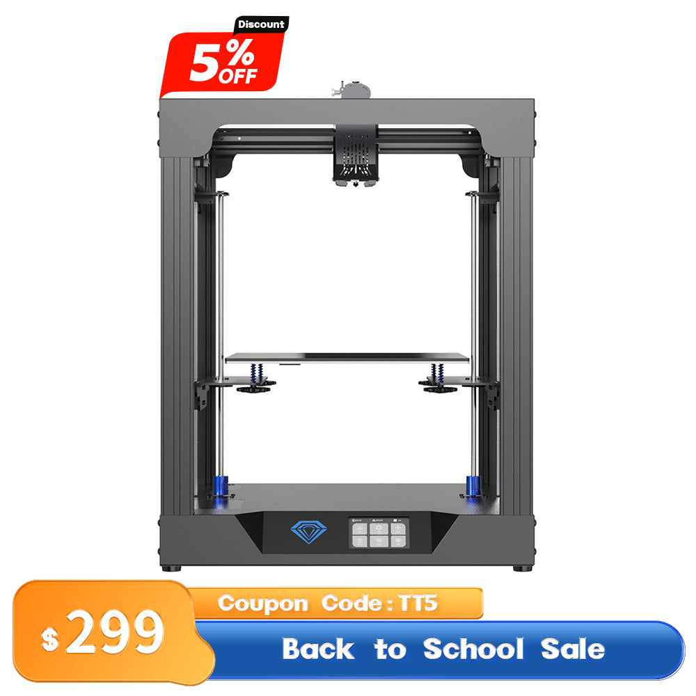 TwoTrees CoreXY 3D Printer SP-5 with Dual Z-Axis and BMG Dual-gear Extruder  Sapphire Plus 3D Printer