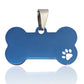 Two Trees 60PCS Stainless steel Bone Pet ID Tag