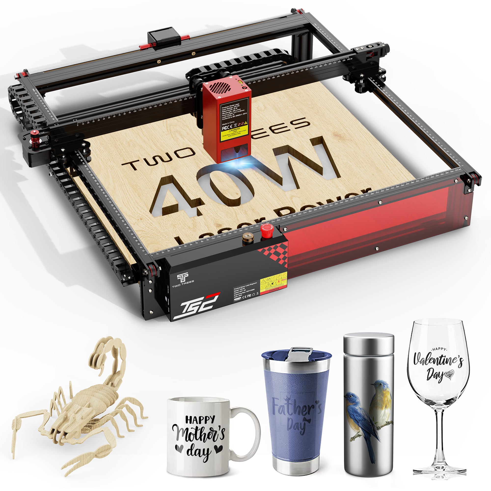 Twotrees TS2-40W Laser Engraver