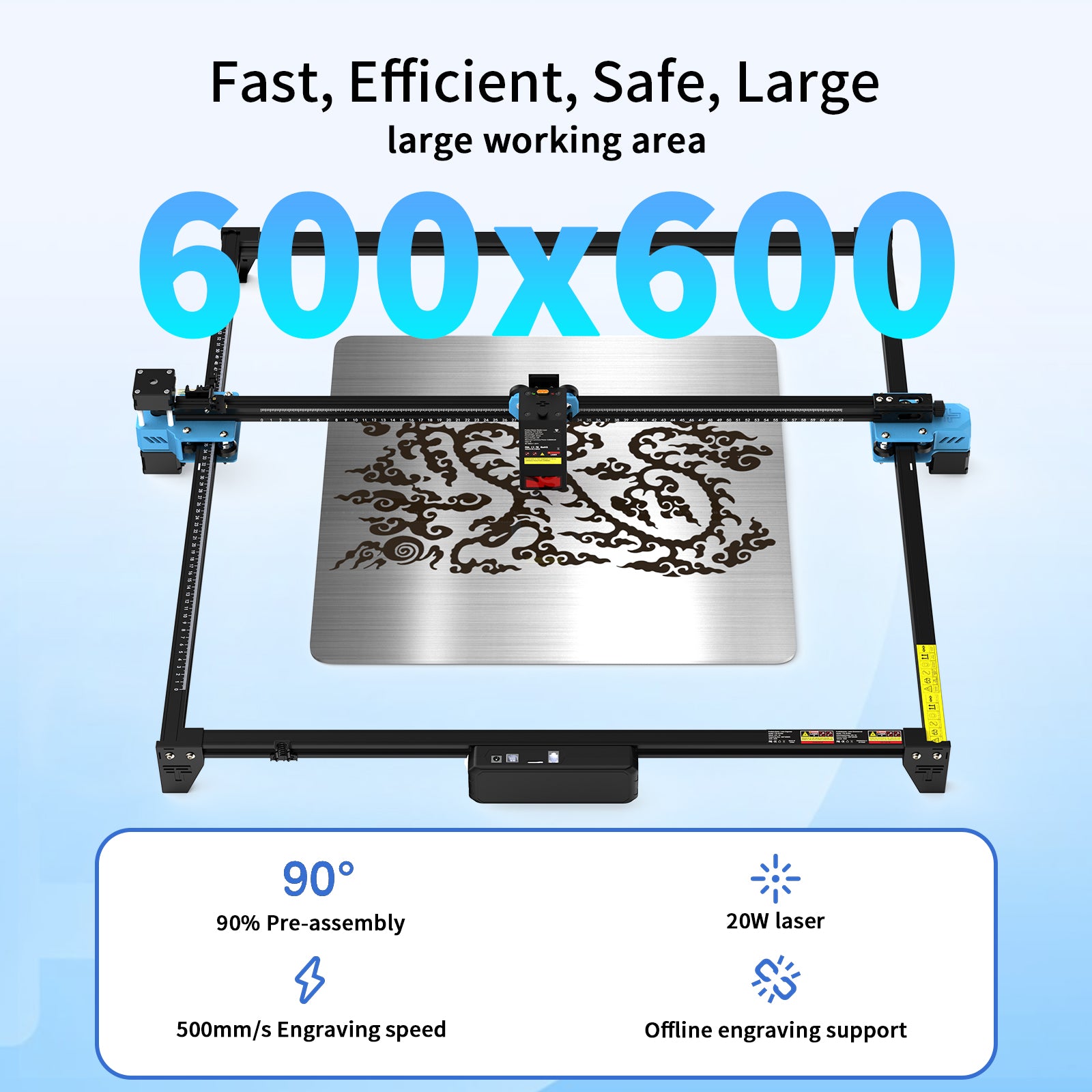 Twotrees TTS-20 Max Laser Engraver