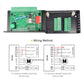 Twotrees TB6600 Stepper Motor Driver Nema 23 Nema17 4A DC9-42V for NEMA23 Motor Router Controller for 3D Printer CNC Engraving Machine