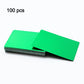 Twotrees 100 Pcs Metal Business Card 0.2mm Thickness Aluminum Alloy Blanks Card