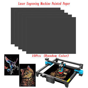 Twotrees Lasergravurmaschine Farbverlauf Zeichenpapier Set DIY