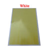 Universal Color Papers CO2 Fiber UV Laser Marking Engraving Machine Material - White (1PCS)